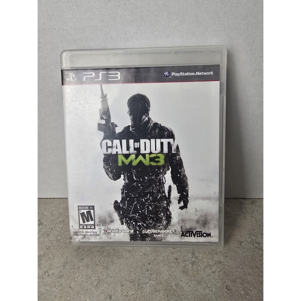 Call of Duty Modern Warfare 3 PS3 Game MW3 PlayStation 3 Complete Tested